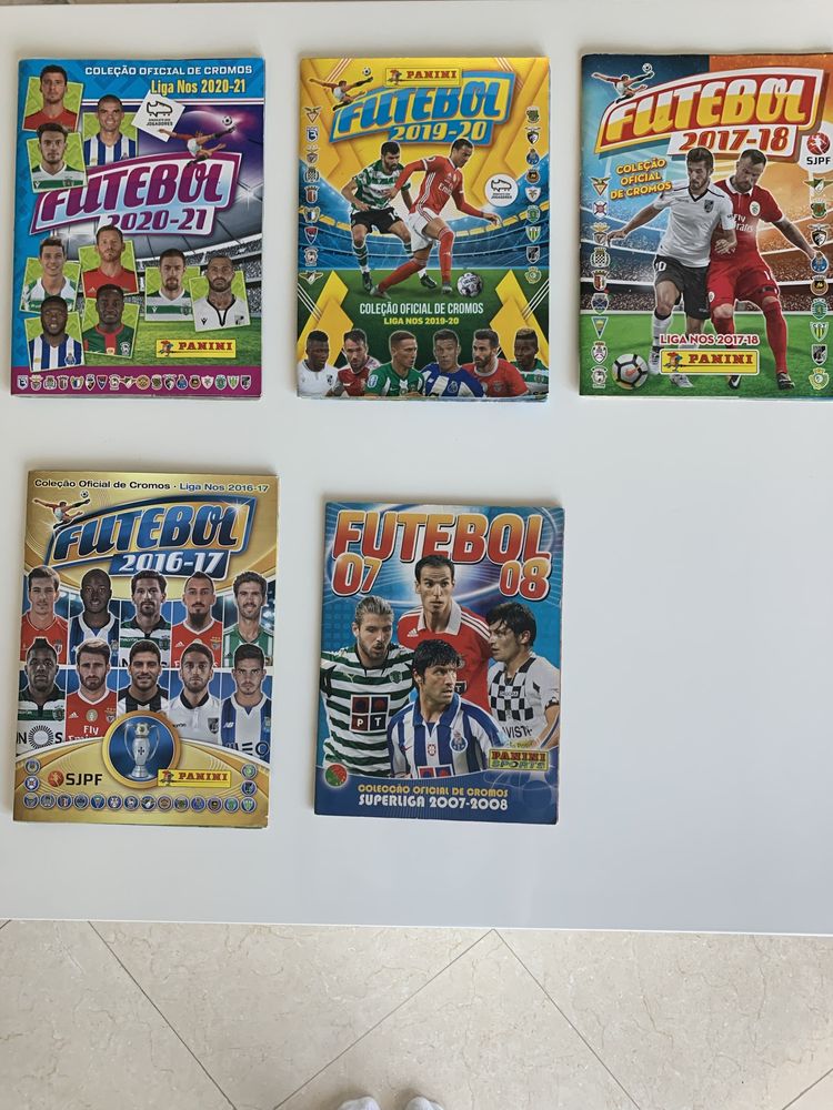 Cadernetas Panini Futebol Português