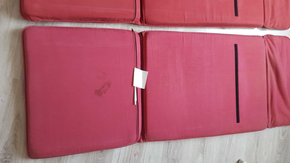 materac komplet na leżak na przykład ogrodowy wymiary160x59 x5