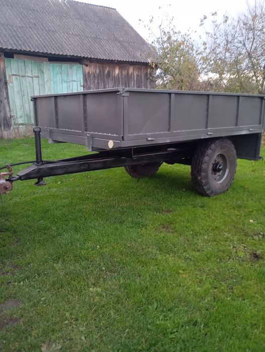 Прицеп одноосний до трактора