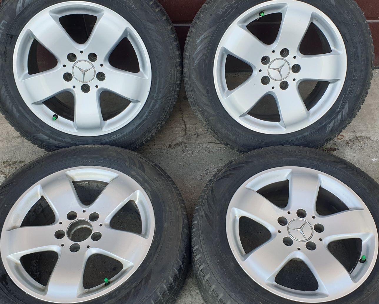Alufelgi Mercedes 16 5x112 7.5J ET 42 Felgi W211 W212 W204 E C Clk Slk