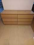 Komoda szafka Ikea Malm 3 szuflady - 2 sztuki
