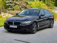 BMW Seria 5 Nowa Po Liftingu 530e Hybryda Plug In BEZWYPADKOWA z Polskiego Salonu
