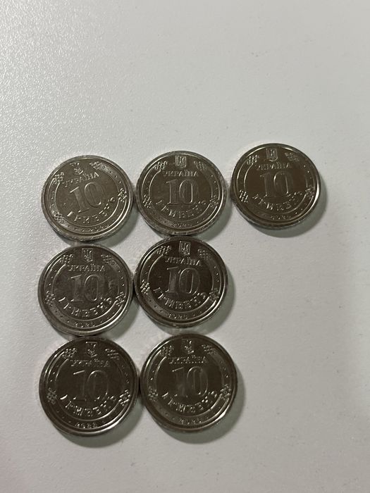 Колекційні монети 10 грн 2022 2023