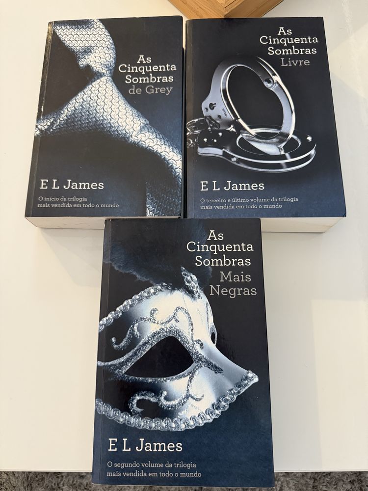 Coleção As Cinquenta Sombras de Grey E. L. James