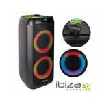 SISTEMA SOM PORTATIL 300W IBIZA LYRA400 USB/SD/AUX Ref. 2207.2603