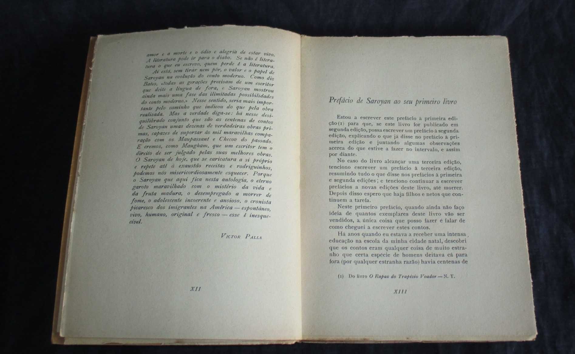 Livro William Saroyan Antologia do Conto Moderno 1947