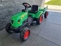 Traktor Traktorek na pedały z przyczepką dla dzieci
