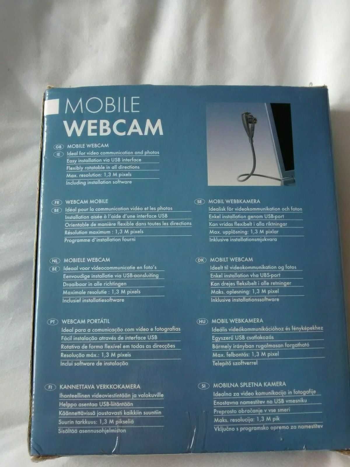 Mobile Webcam Silvercrest 1.3 Mega-Pixel USB