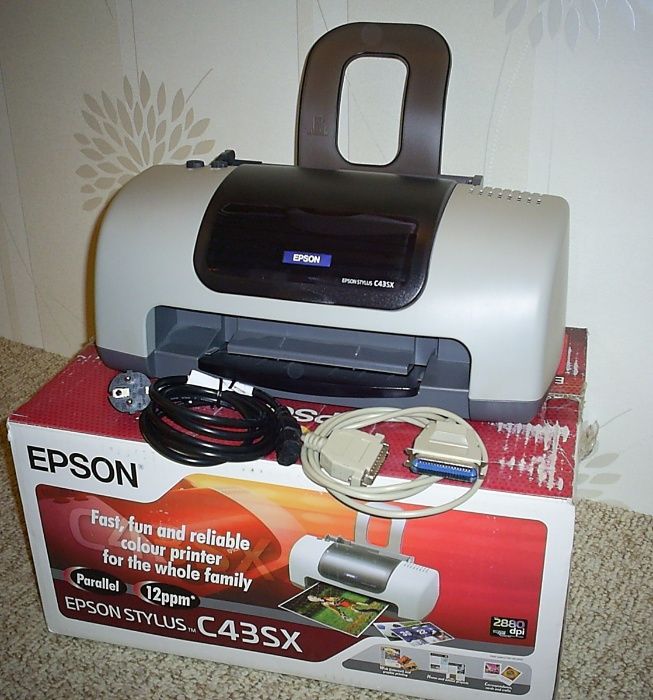 Принтер струйный Epson stylus S43CX под СНПЧ