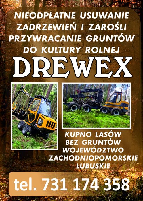 Nieodpłatne usuwanie zadrzewień i zarośli