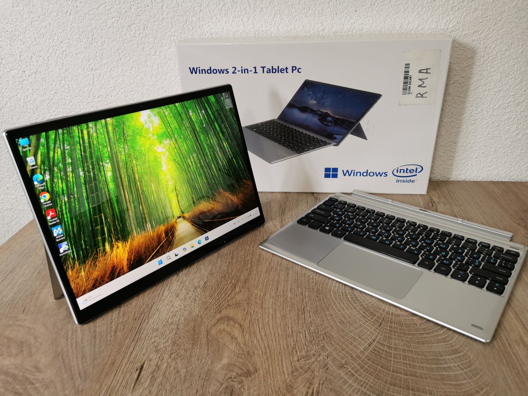 Ноутбук - планшет Vgke, Celeron J4125, ram 8gb, ssd 256gb