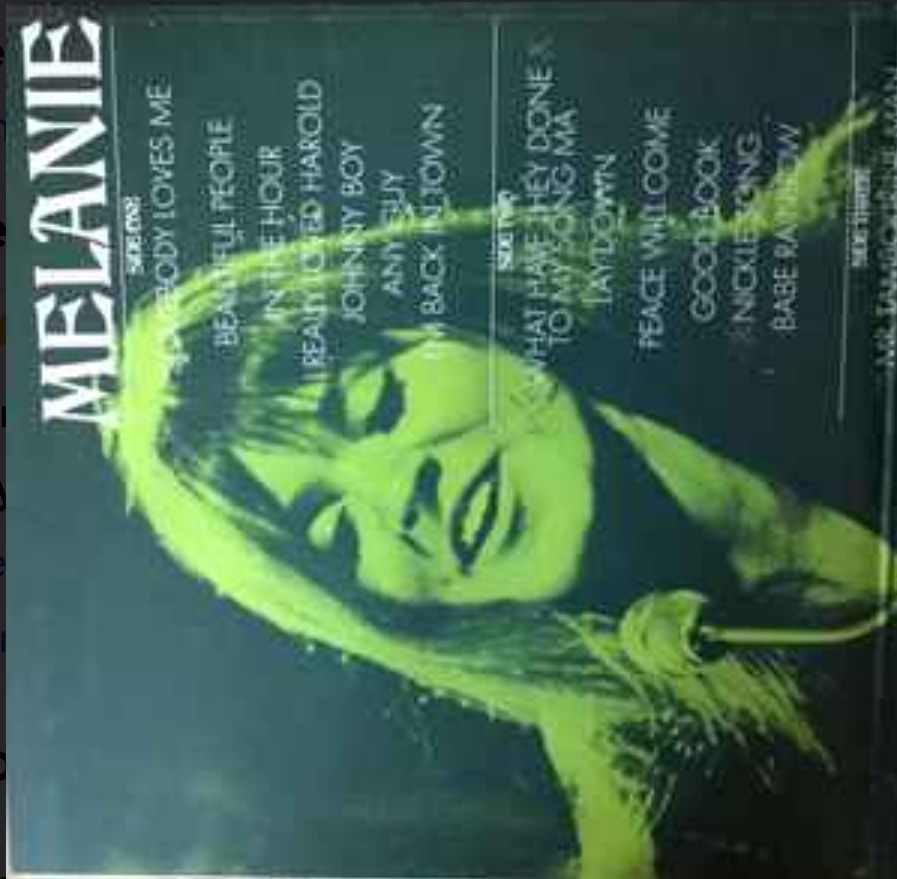 Melanie Lp Duplo Edição 1972