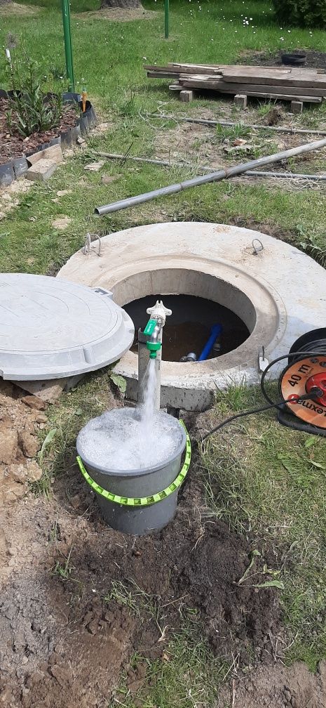 Studnia głębinowa, studnia abisynka, wiercenie studni i  podłączenie