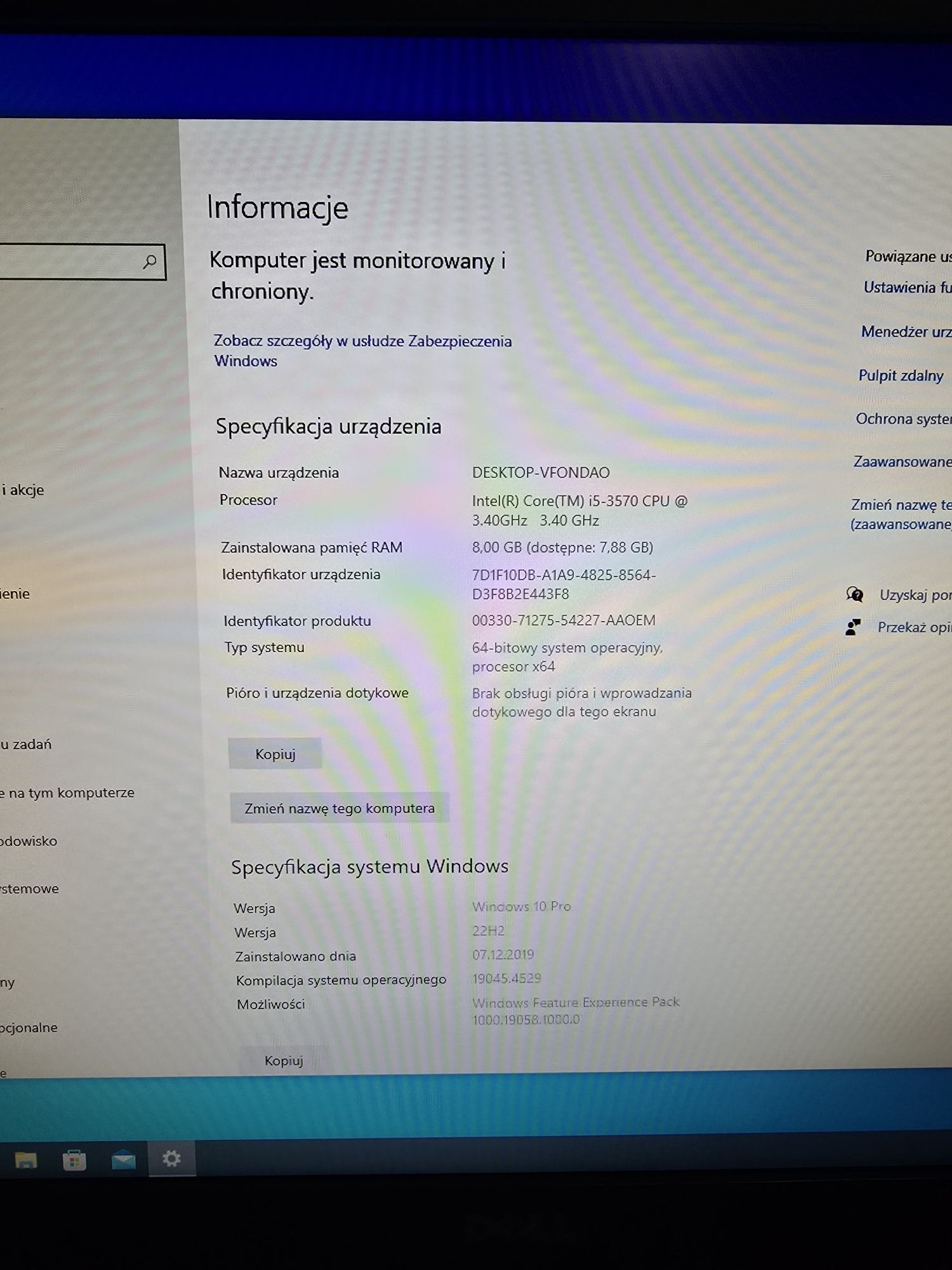 Dell Optiplex 9010 AIO i5