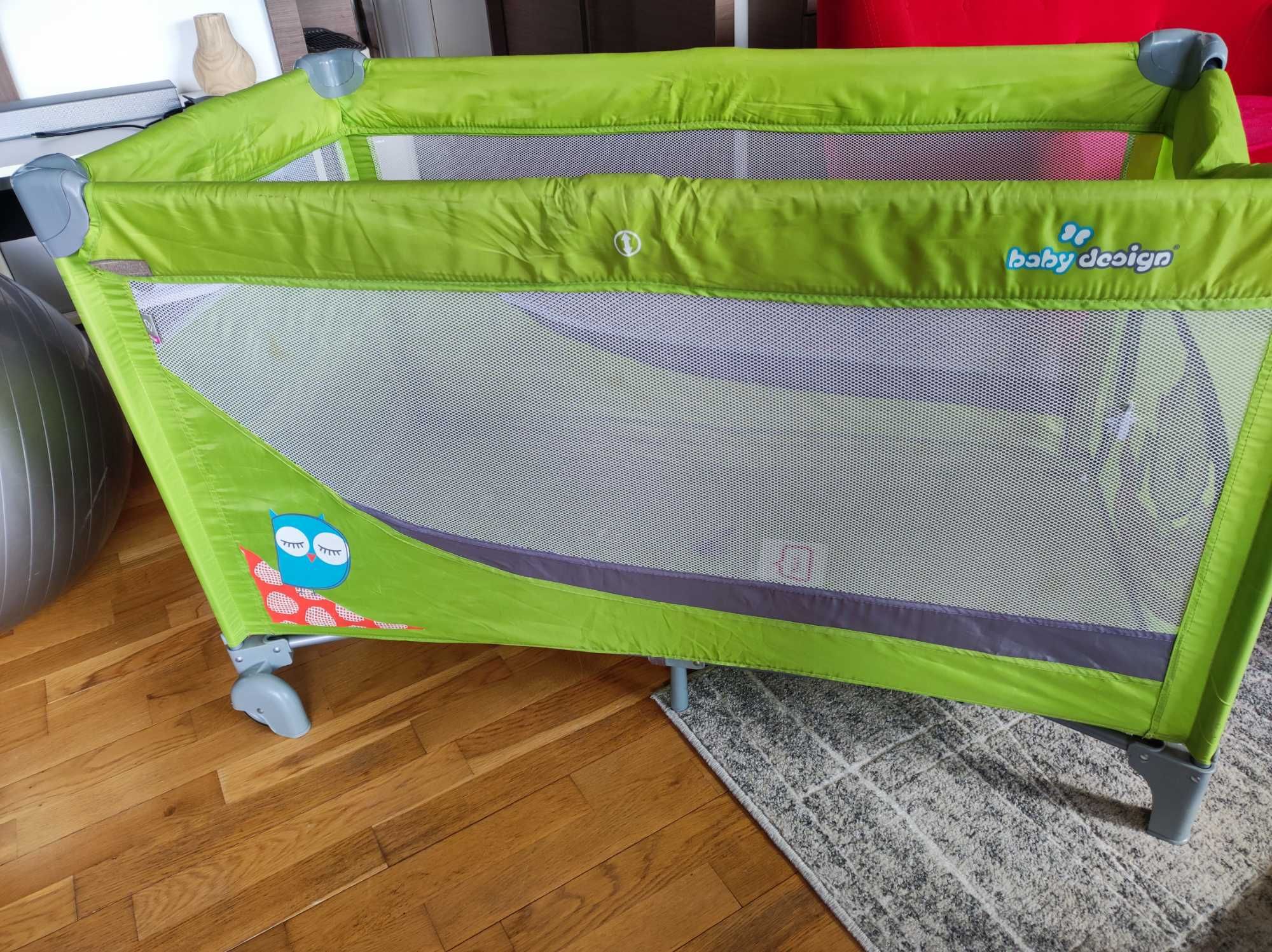 Łóżeczko turystyczne Baby Design Dream Base 120x60