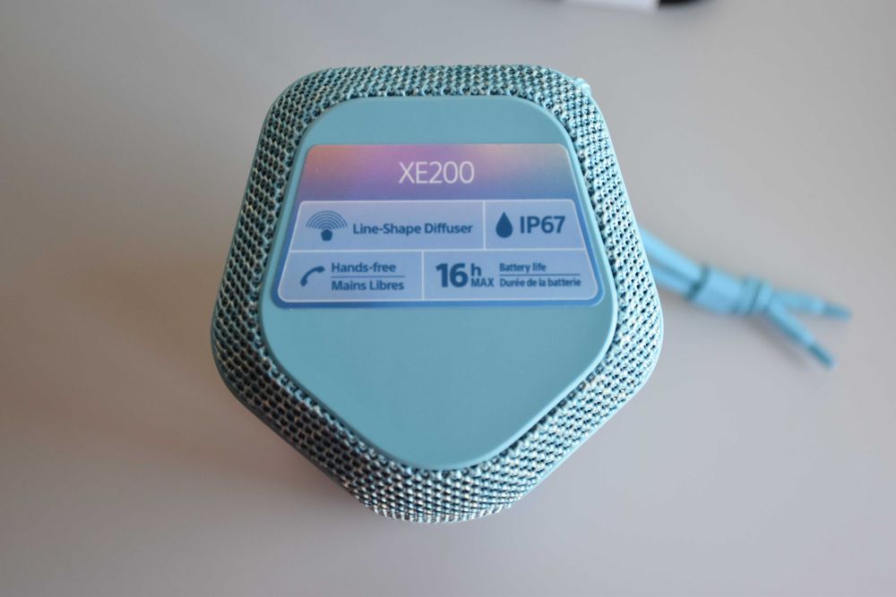 Coluna sem fios portátil XE200 azul Série X +Portes incluidos+garantia