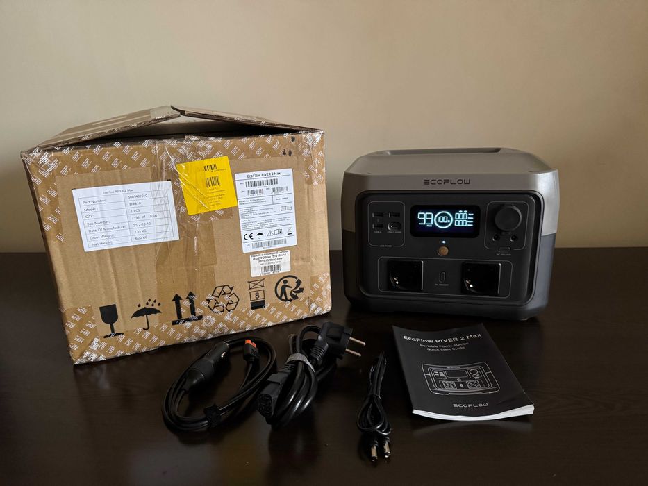 Зарядна станція EcoFlow RIVER 2 Max (512 Вт/ч) (RIVER2MAX) EU