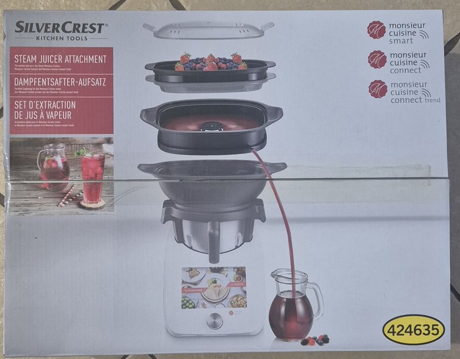 Monsieur cuisine smart, nasadka wyciskarka do soku