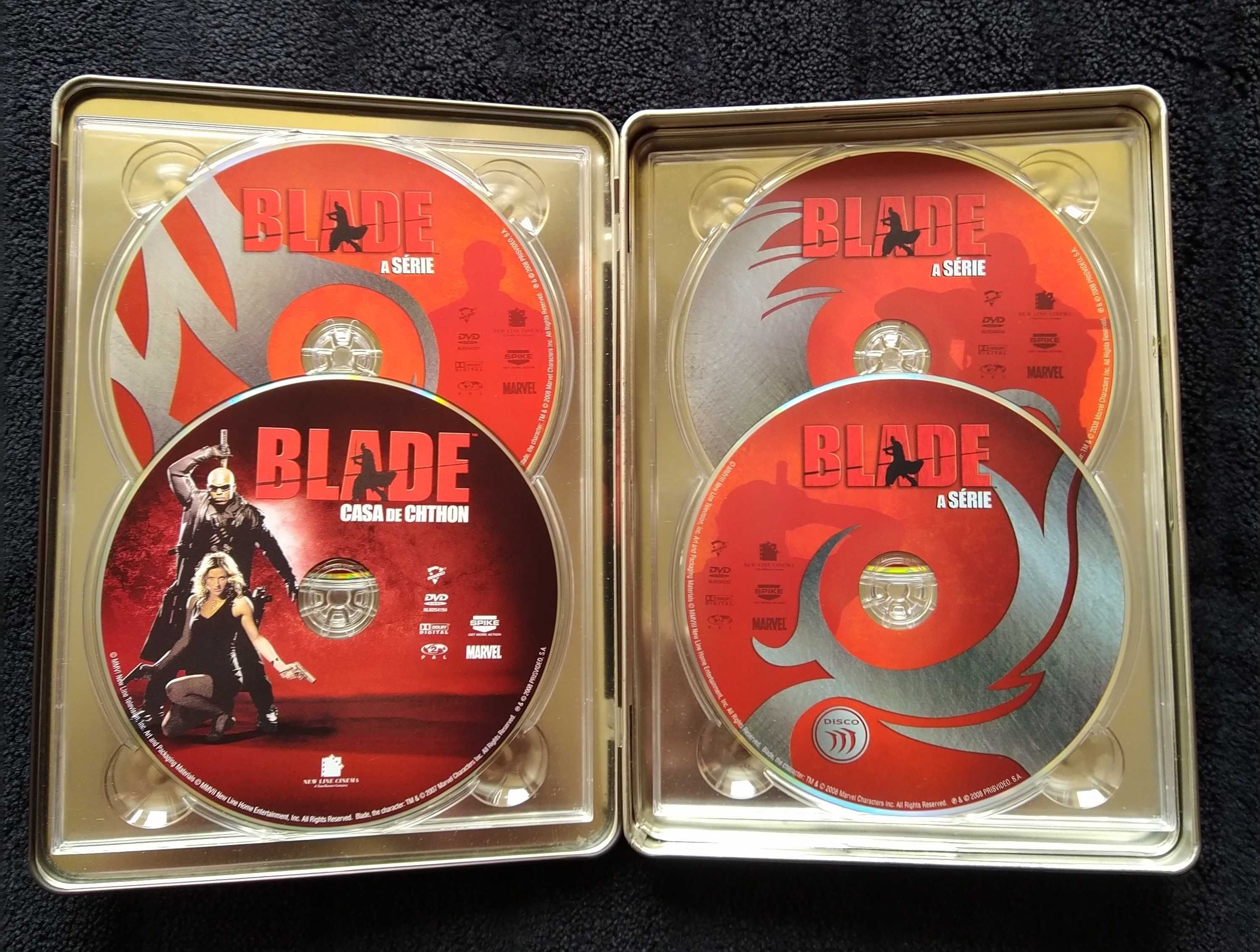 Blade: A Série (Metal Box 4 DVD)