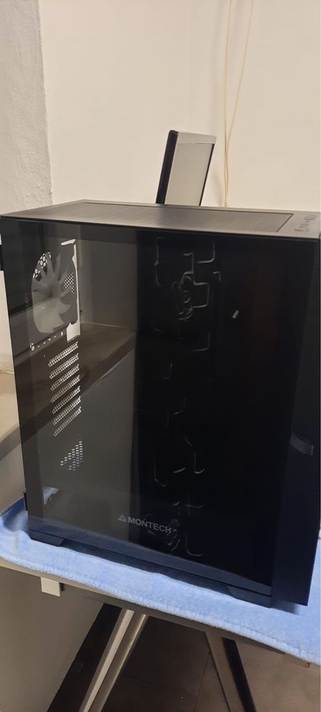 Caixa ATX Montech AIR 1000 Premium Vidro Temperado Preto