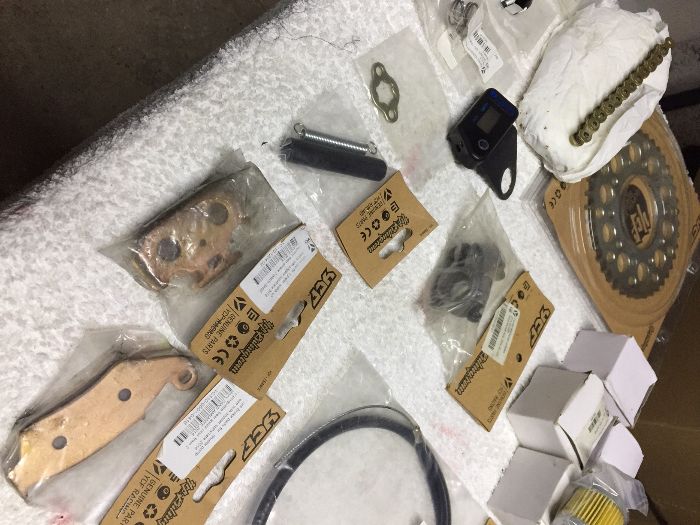 Lote peças pitbike YCF