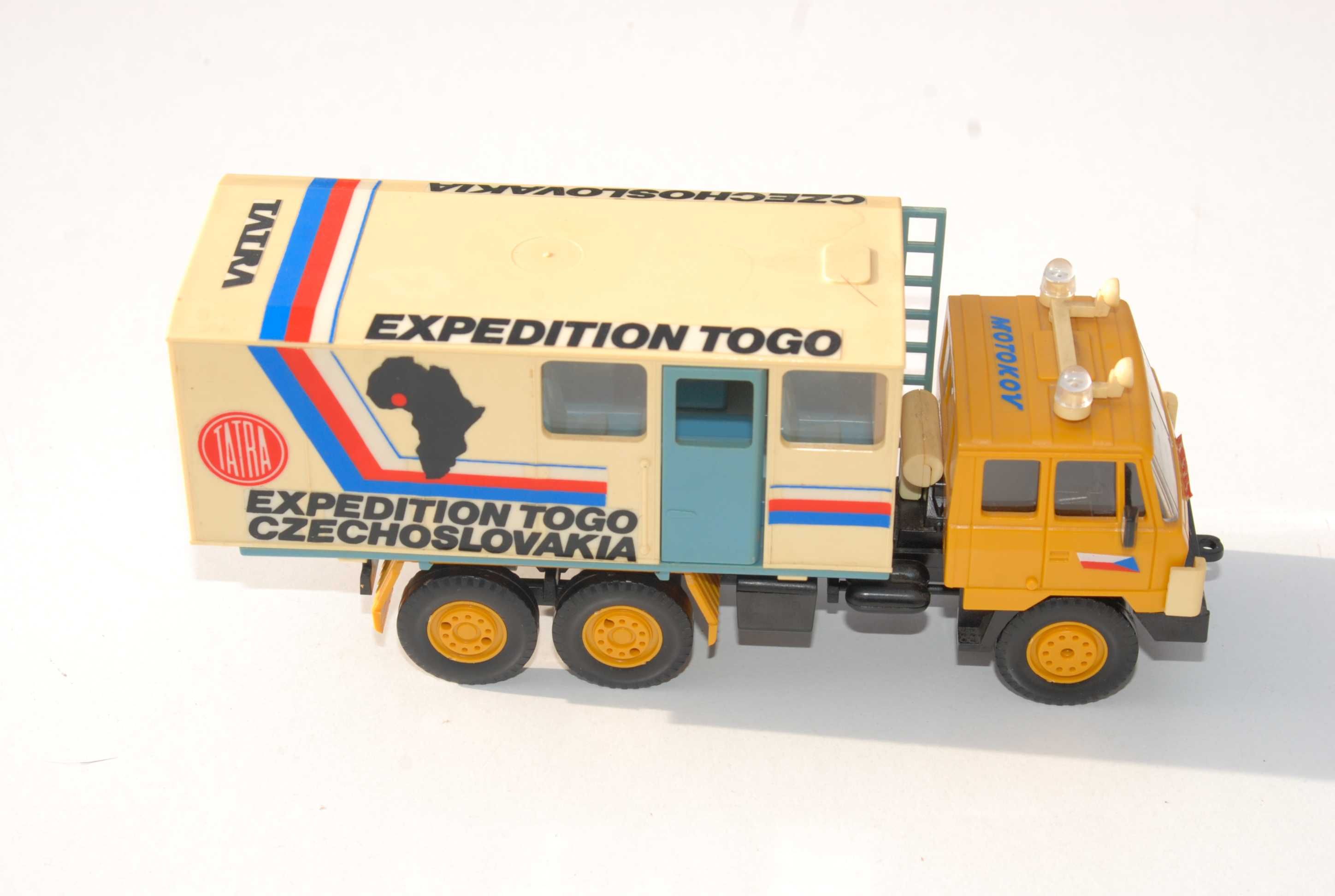 Stara Zabawka ciężarówka Tatra 815 Expedition Togo Monti System