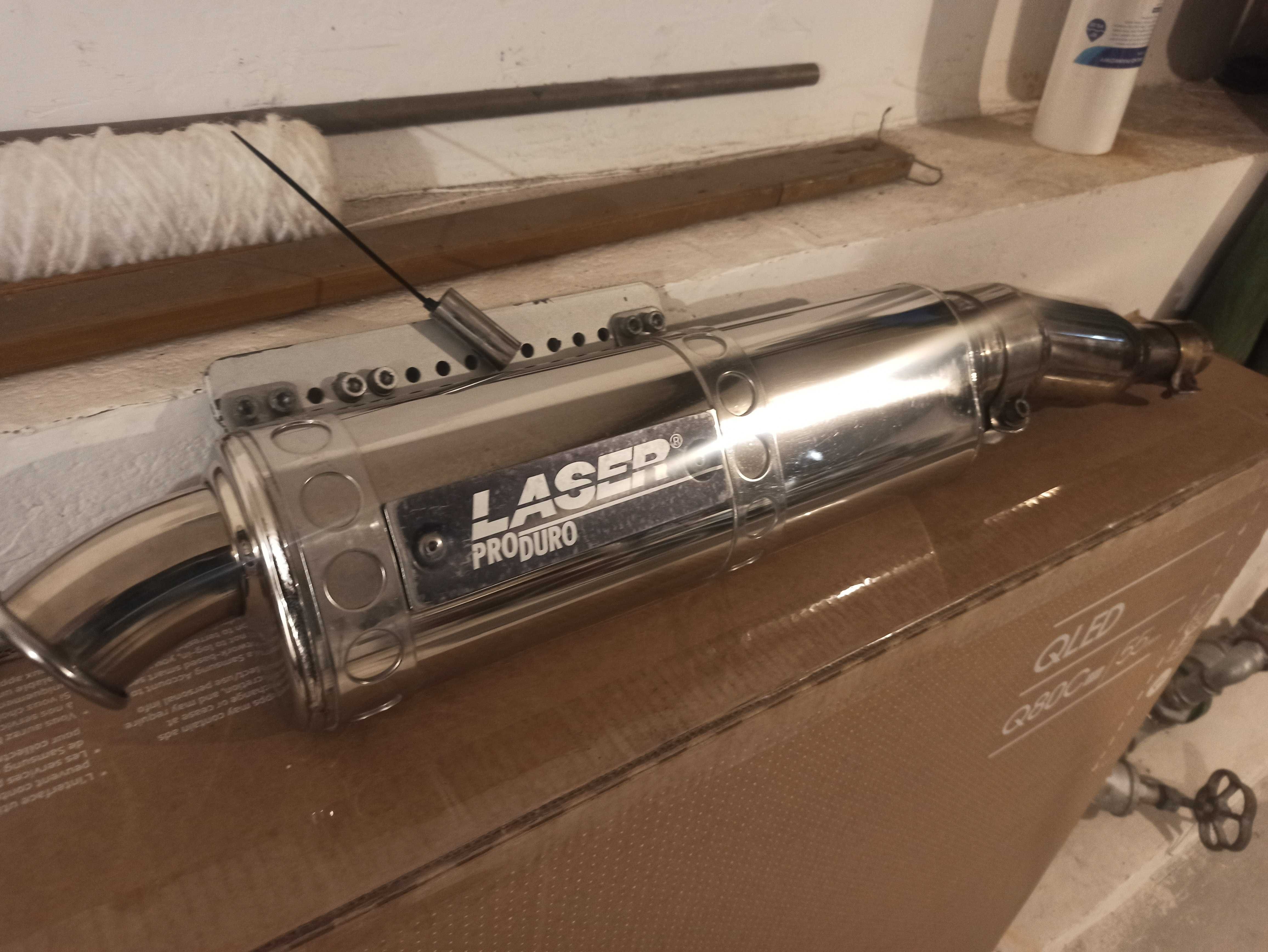 Laser Pro Duro tłumik wydech Honda Transalp 600