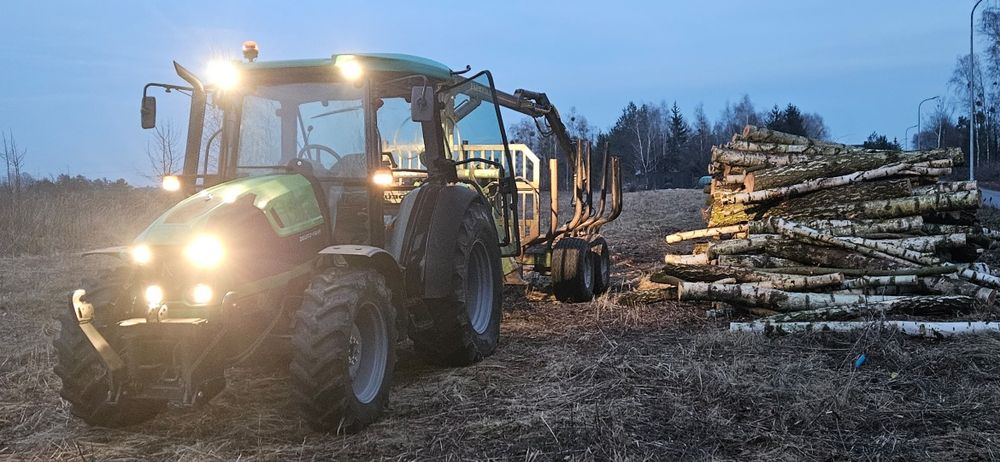 Czyszczenie działek Wycinka drzew samosiejki rębak zrywka