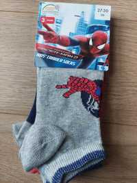 Nowe skarpetki Spider-Man rozmiar 27-30  cm