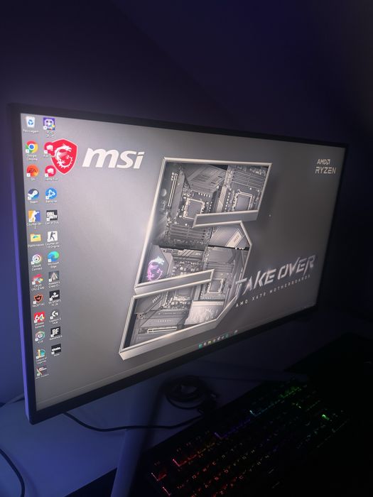 KOORUI Monitor GN10 de 27’, 240 Hz, Painel Mini Led, 2560:1440