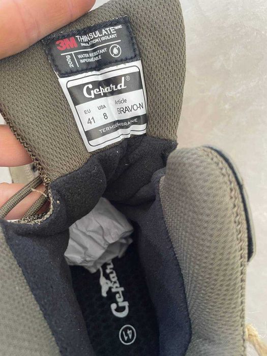 Берцы осенние Gepard Bravo 41р. 27.2СМ. Осінь Зима