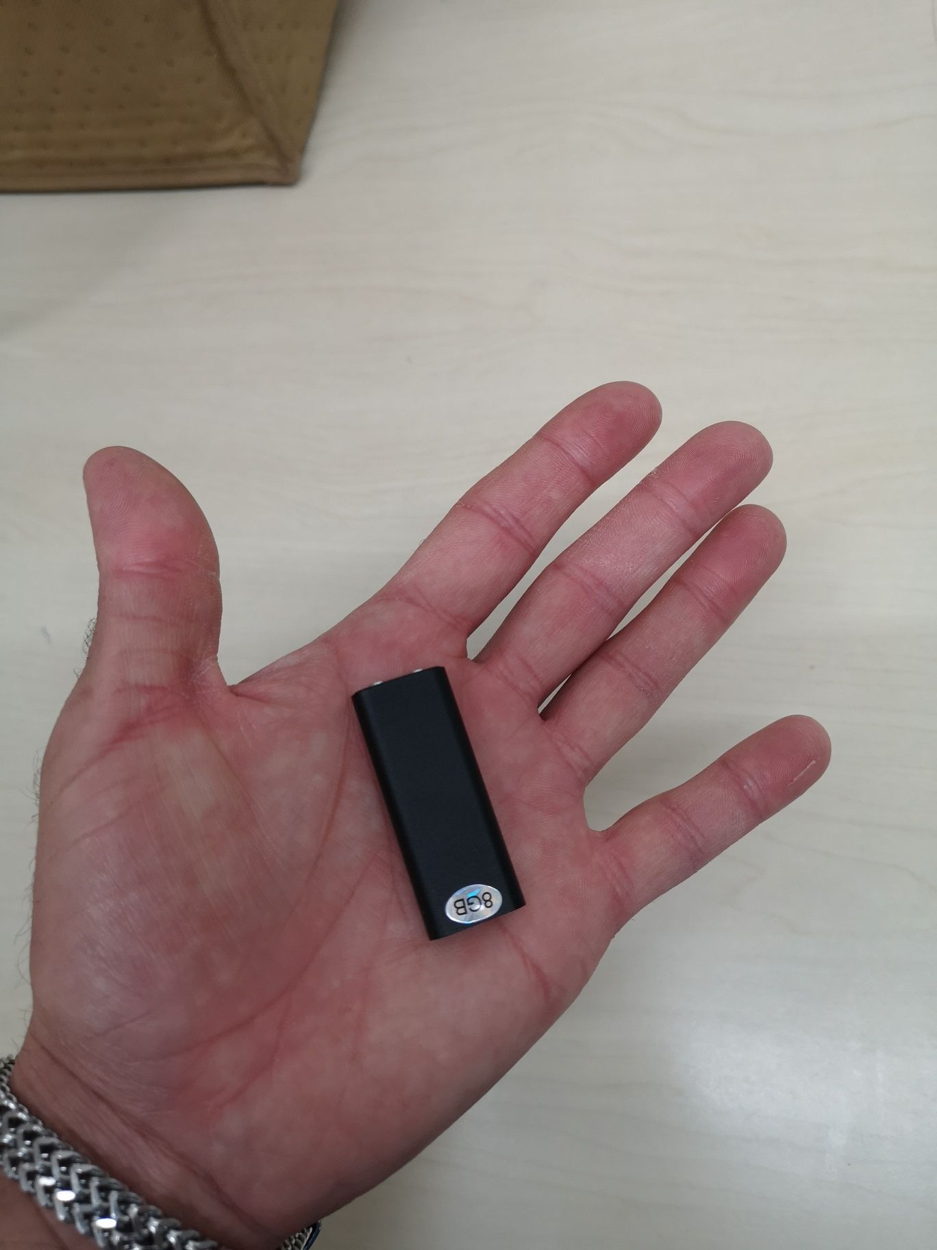 (NOVOS) Spy Mini Gravador 8 GB para 100 horas de gravação