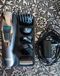 Conjunto de barbear e aparador de corte multifunções Qilive 5 em 1