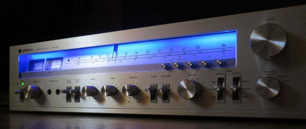 Amplituner stereo OPTONICA SA-3131 zadbany i sprawny RYBNIK