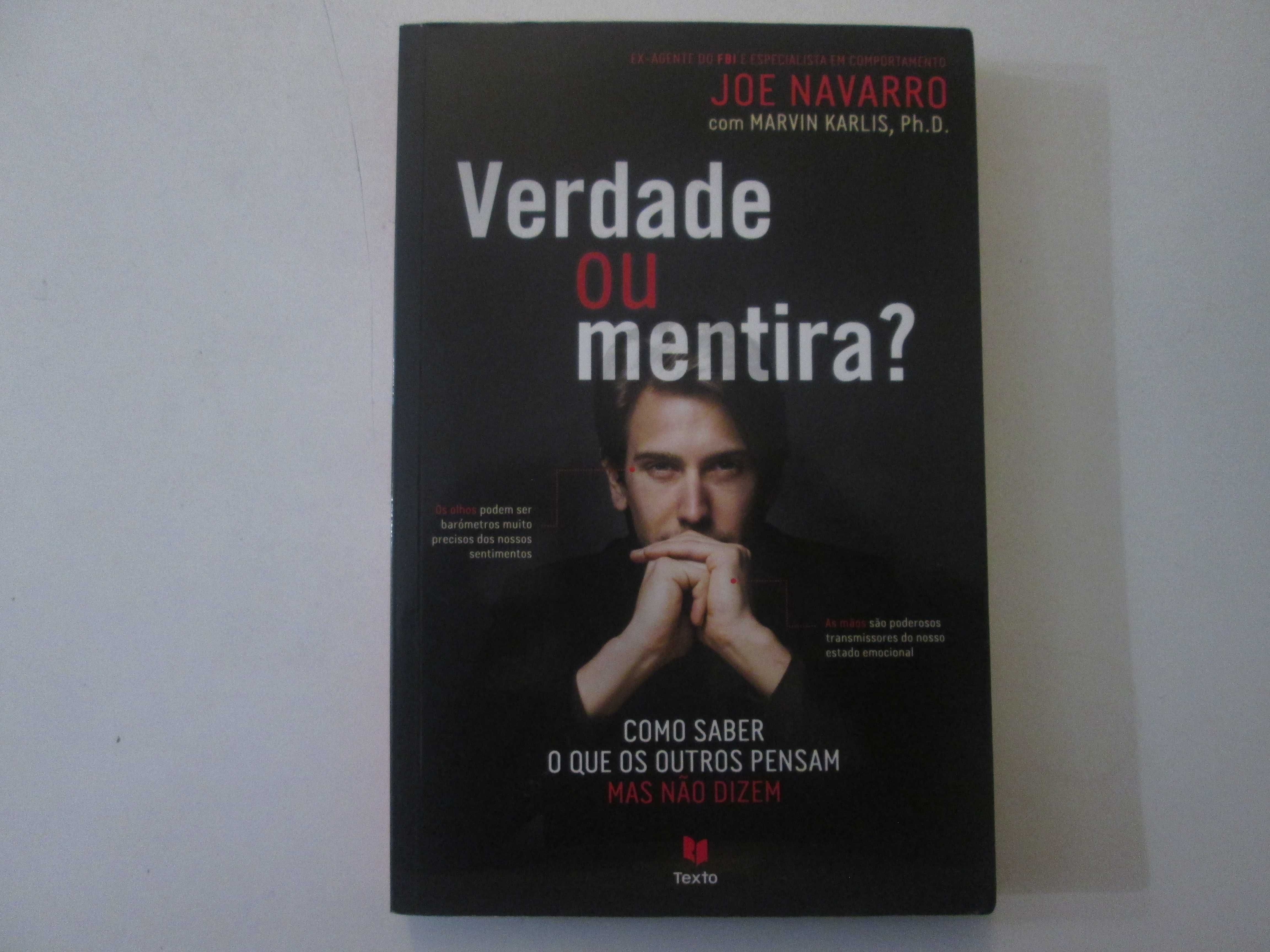 Verdade ou mentira?- Joe Navarro, Marvin Karlis