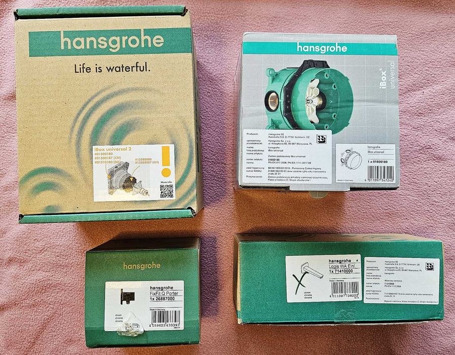 Zestaw podtynkowy hansgrohe