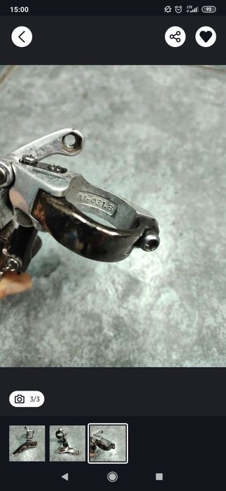 Przerzutka przednia Shimano stx