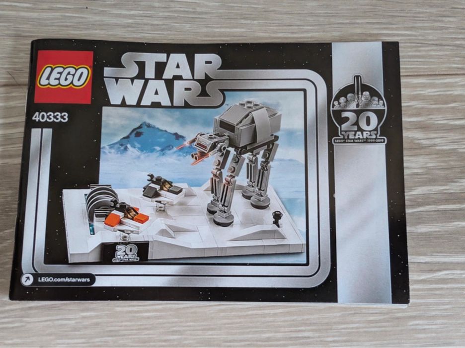 Lego 40362 Endor, 40333 Hoth, 40407 death star, 40451 tattoine