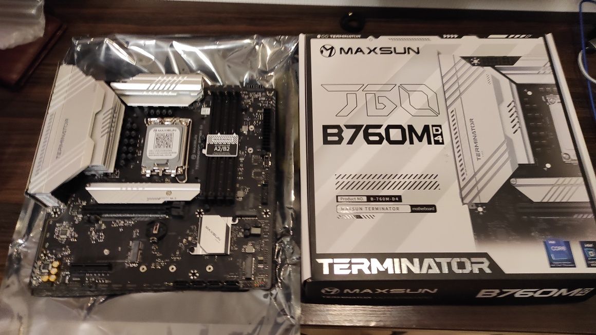 Материнська плата Maxsun Terminator b760 для Intel gen 12&13
