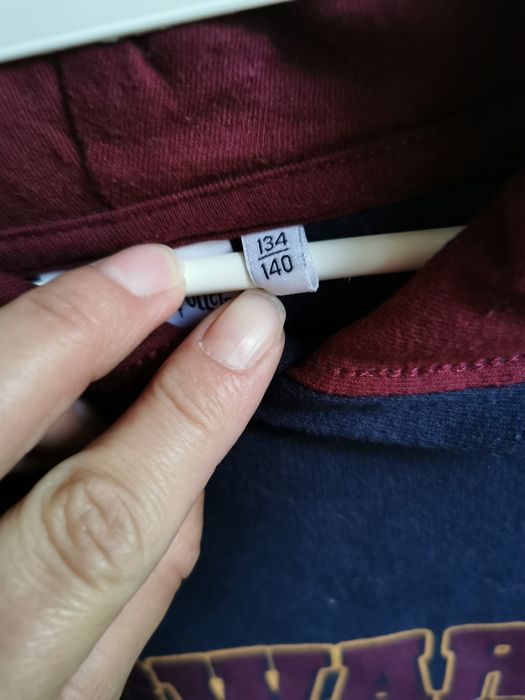 Bluza chłopiec Harry Potter 134/140 Pepco granatowa wciągana kaptur