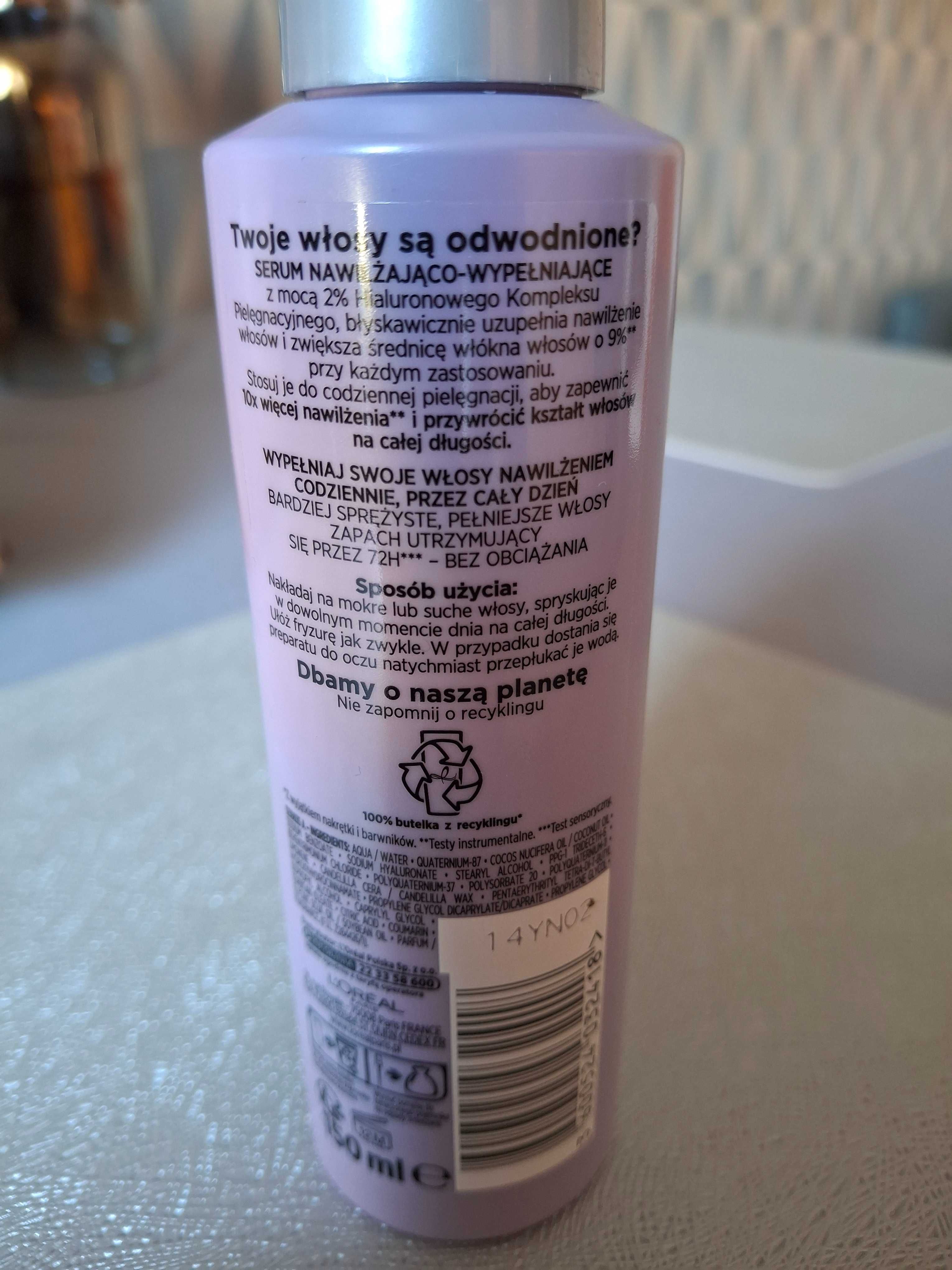 Elseve Hyaluron Plump serum do włosów