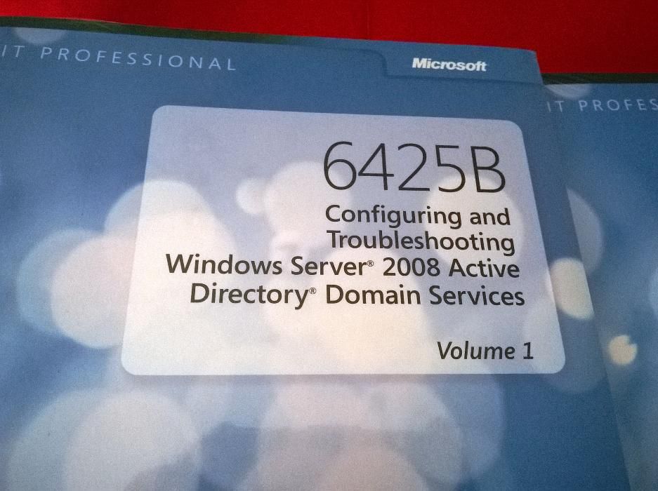 Manuais Windows 2008 Server e Exchange Server 2010 - Novos