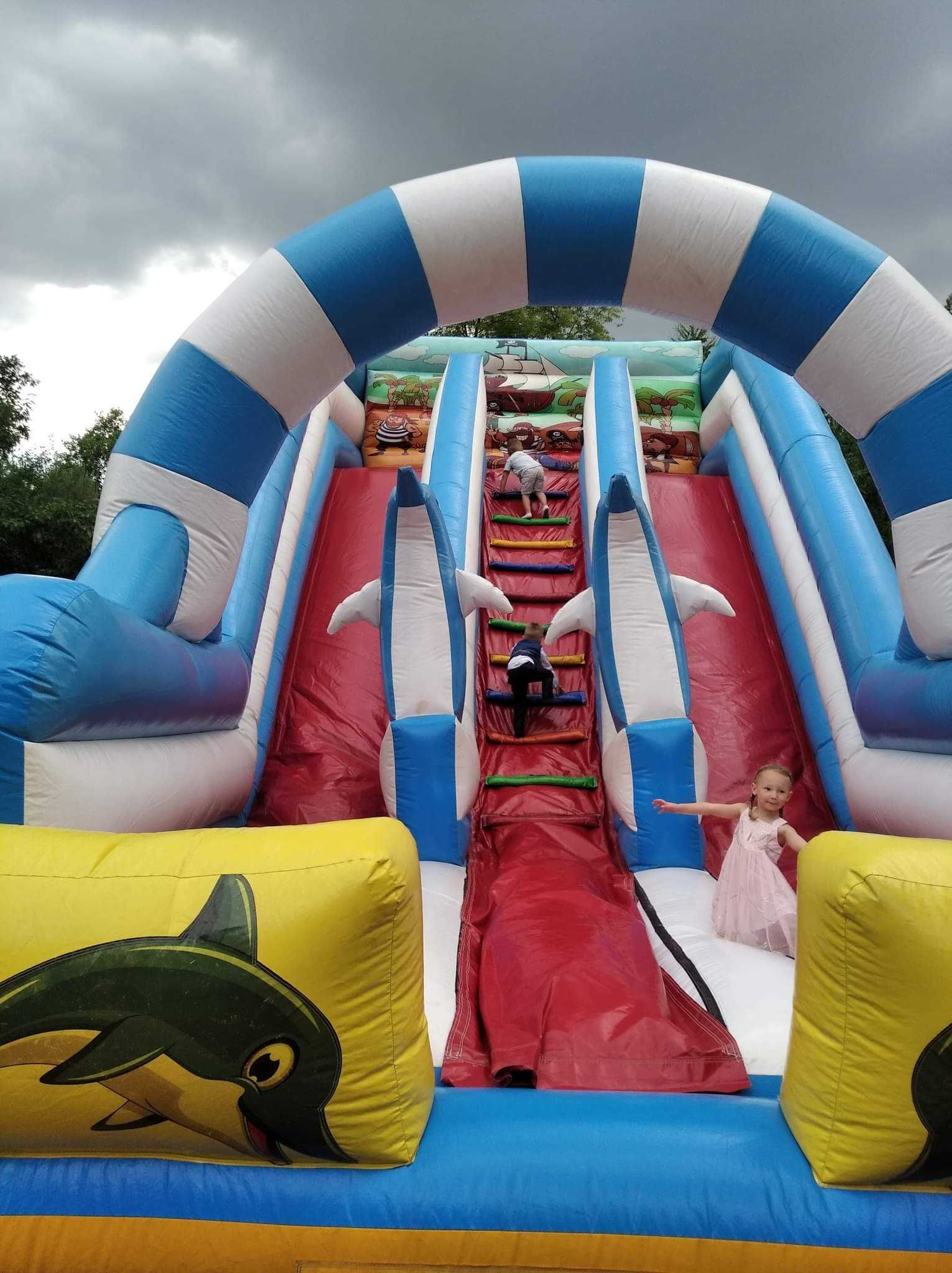 Byk rodeo , żyroskop , dmuchańce , zamki dmuchane, zjeżdżalnie