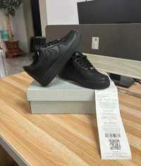 Nike Air Force 1 low '07 Black EU 44 Nowy i nieużywany