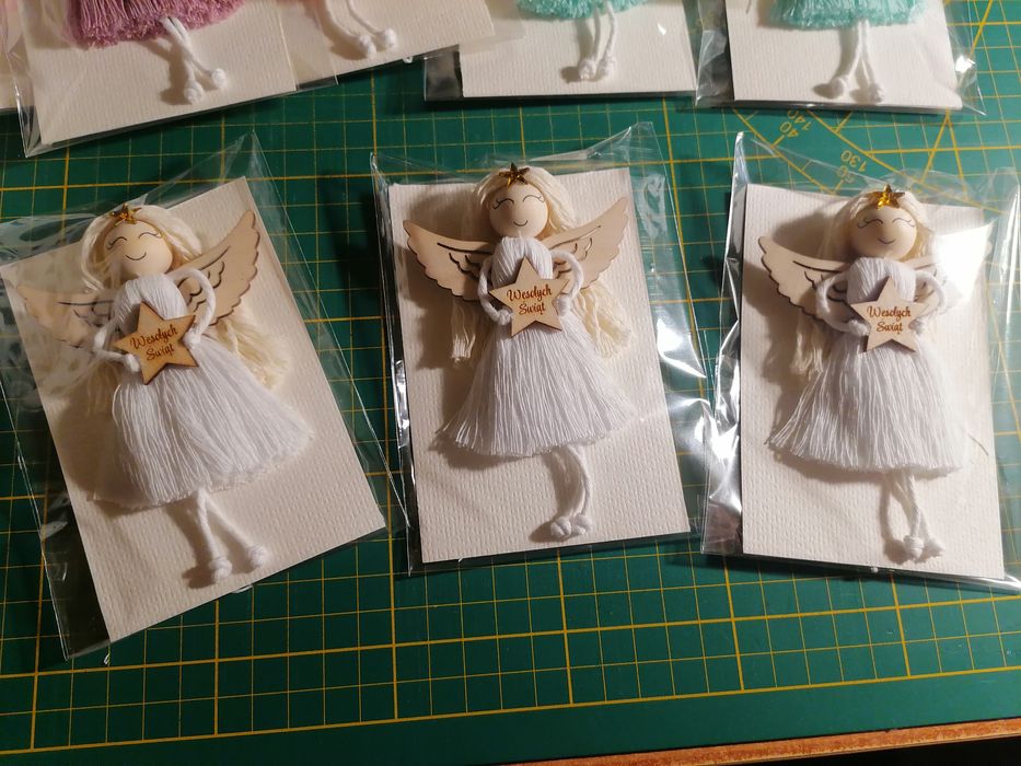 Anioł zawieszka Boże Narodzenie