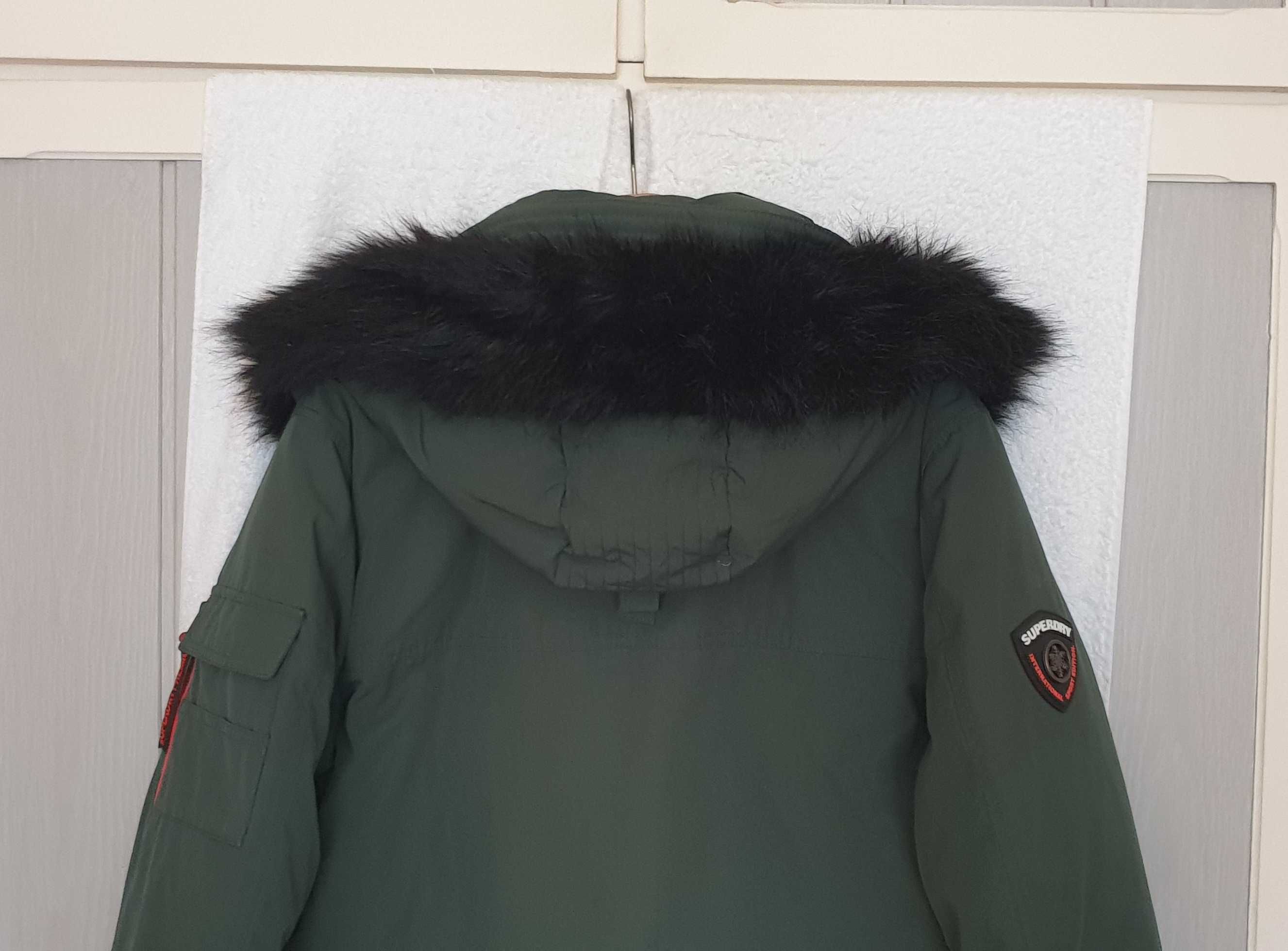Oryginalna męska kurtka zimowa SuperDry Premium rozm.L