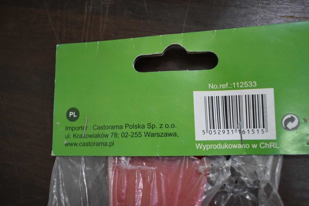 Zestaw 2 x klin do drzwi strongman czerwony