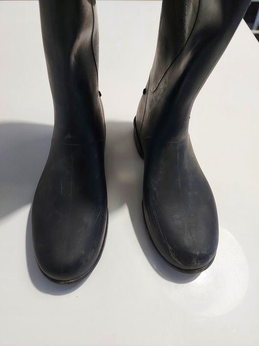 Kalosze jeździeckie dla dzieci FOUGANZA 35 / 23cm