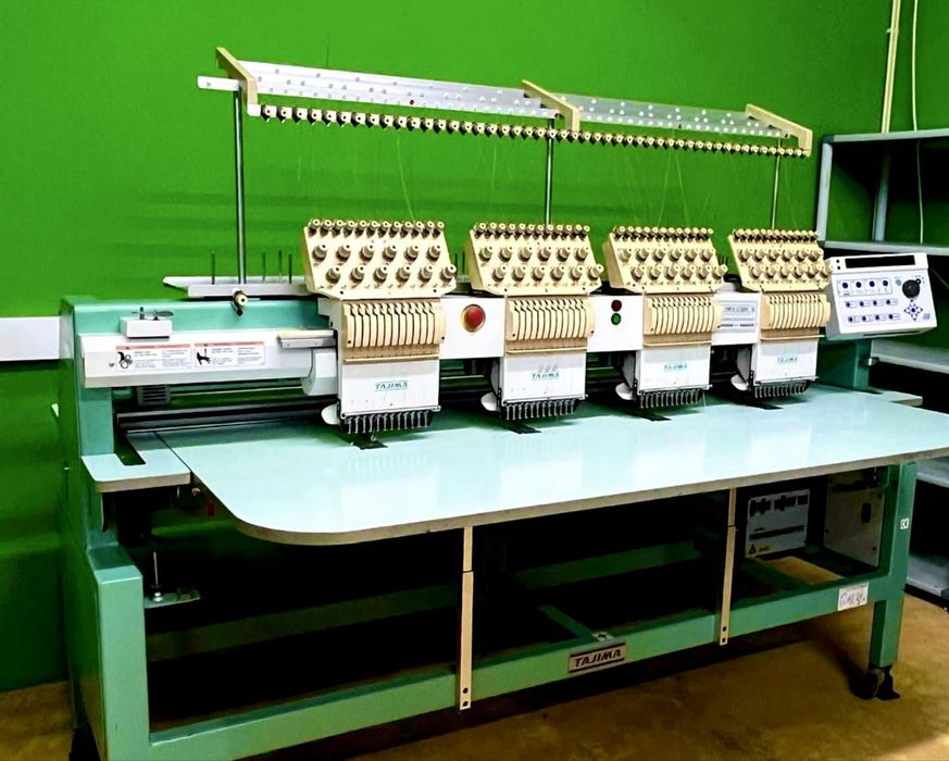 Máquina de Bordar Tajima 4 Cabeças – 2000€ (Preço Fixo)