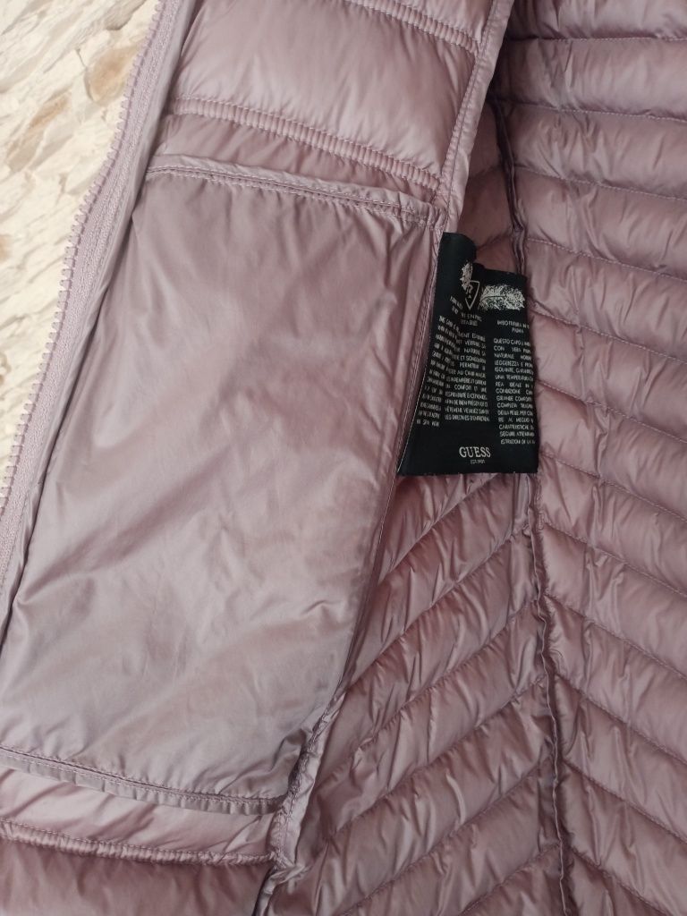 Kurtka damska puch Guess Packable Real Down Jacket rozm. XL